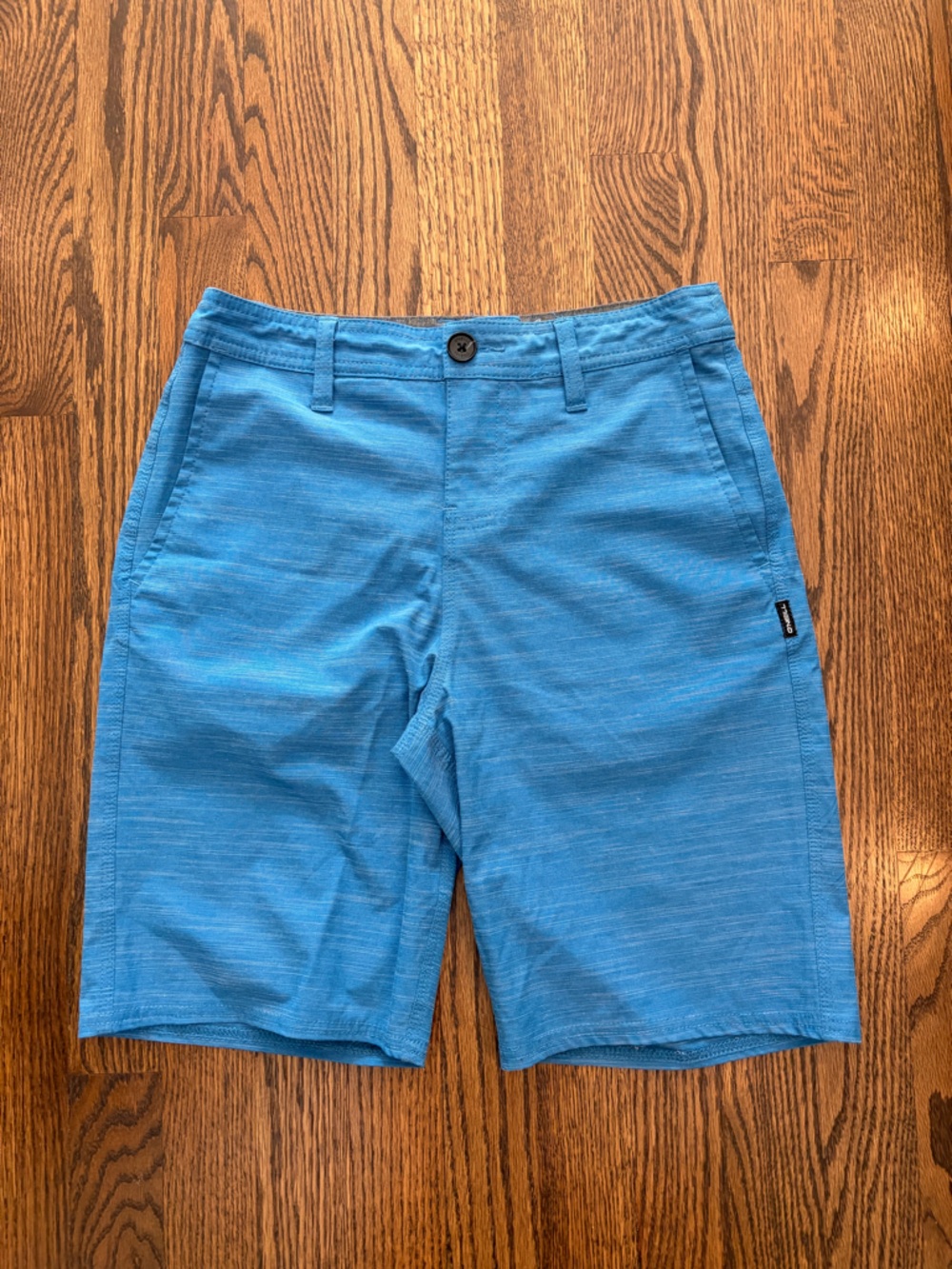 O'Neill Men's Sky Blue Flat Front Shorts